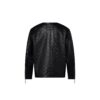 Monogram Leather Zipped Jacket