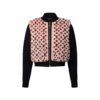 Monogram Mink Bomber Jacket
