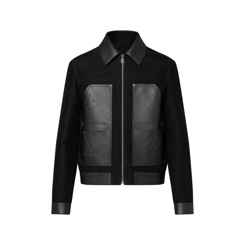 Monogram Mix Leather Workwear Blouson