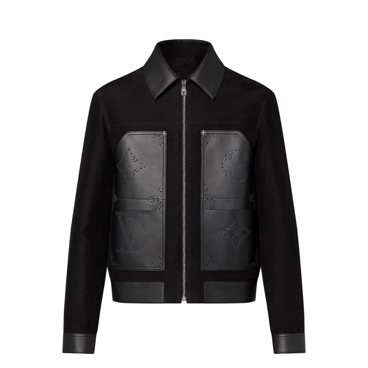 Monogram Mix Leather Workwear Blouson