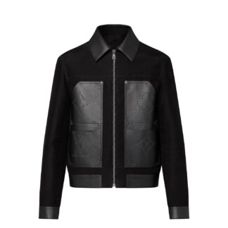 Monogram Mix Leather Workwear Blouson