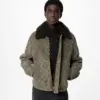 Monogram Shearling Blouson