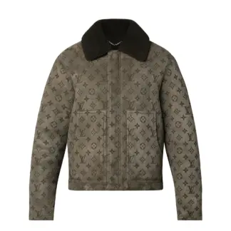 Monogram Shearling Blouson