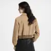 Nanogram Suede Bomber Jacket