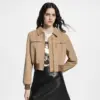 Nanogram Suede Bomber Jacket