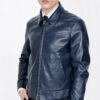 Nappa Grain Leather Collar Blouson