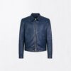 Nappa Grain Leather Collar Blouson