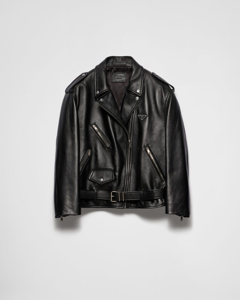Nappa Leather Biker Jacket