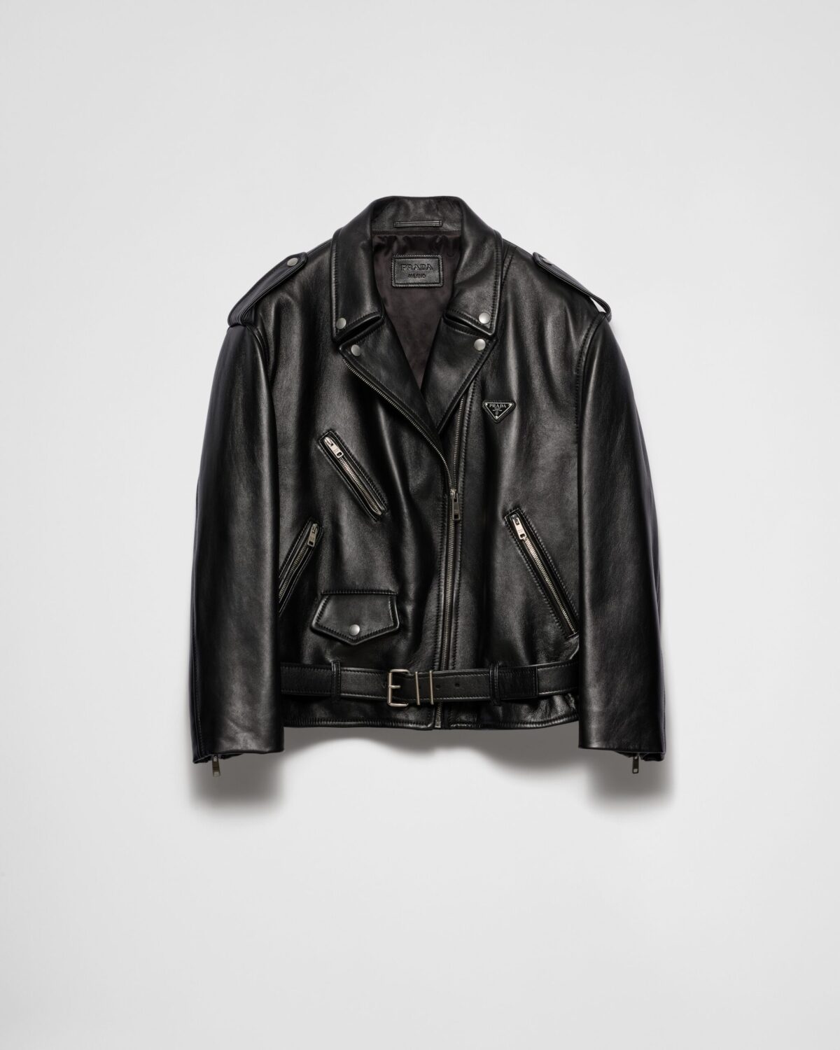 Nappa Leather Biker Jacket