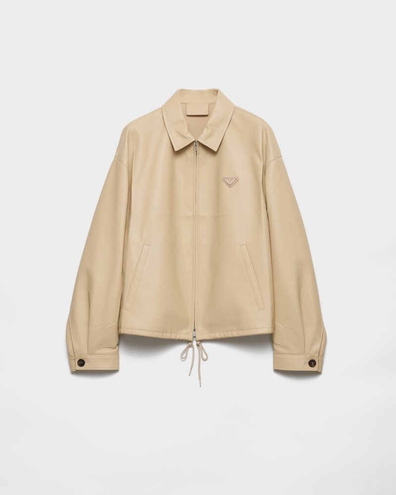 Nappa Leather Blouson Jacket