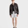 Nappa Leather Bomber Jacket