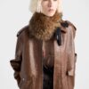 Nappa Leather Bomber Jacket