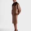Nappa Leather Bomber Jacket