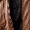 Nappa Leather Bomber Jacket
