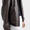 Nappa Leather Bomber Jacket