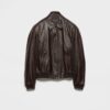 Nappa Leather Bomber Jacket