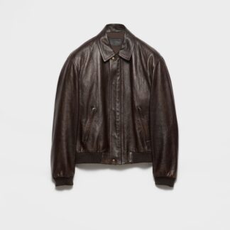 Nappa Leather Bomber Jacket