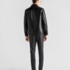Nappa Leather Caban Jacket