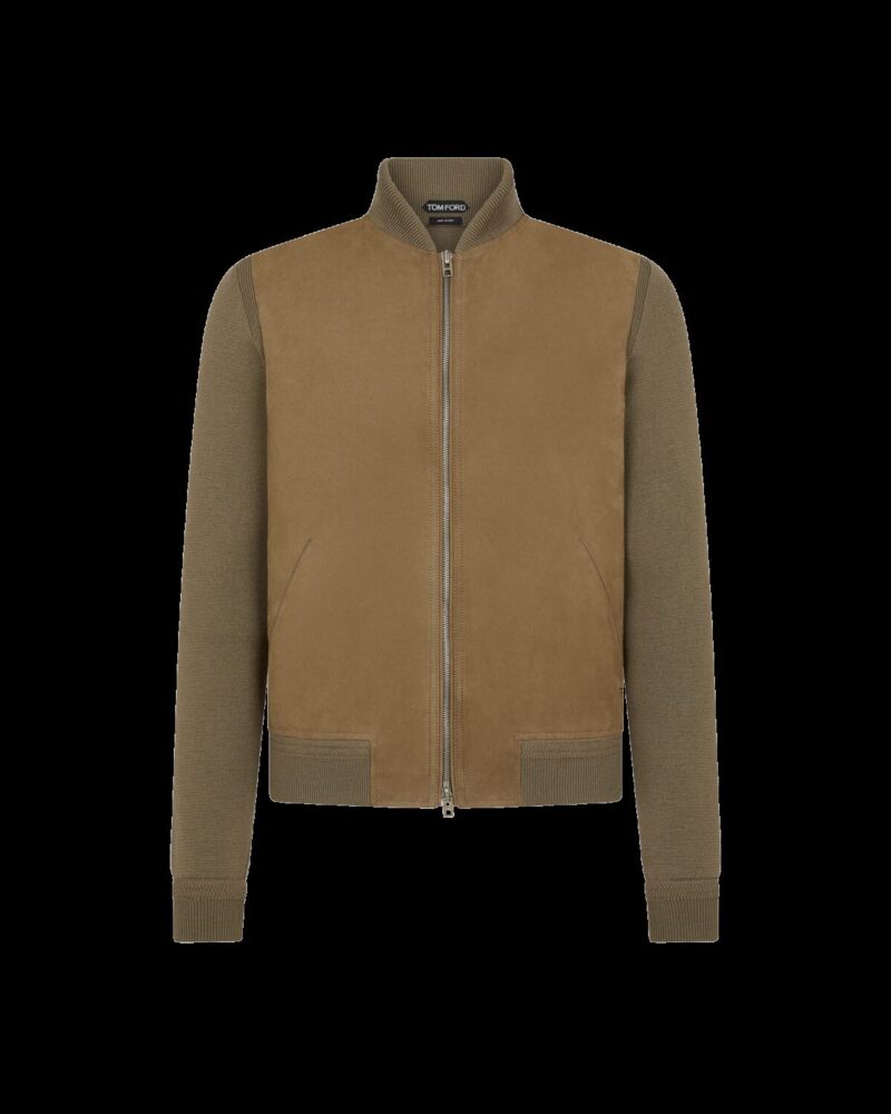 Nubuck Front Merino Bomber
