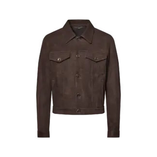 Nubuck Trucker Jacket