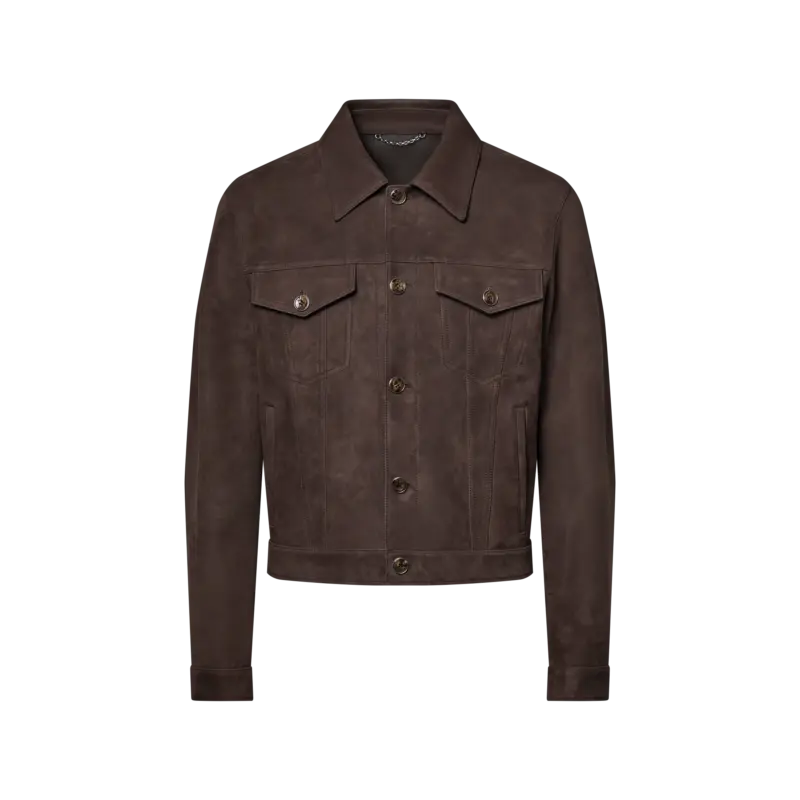 Nubuck Trucker Jacket