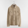 Overshirt Beige Lambskin