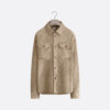 Overshirt Beige Lambskin
