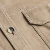 Overshirt Beige Lambskin