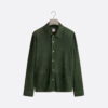 Overshirt Deep Green Lambskin