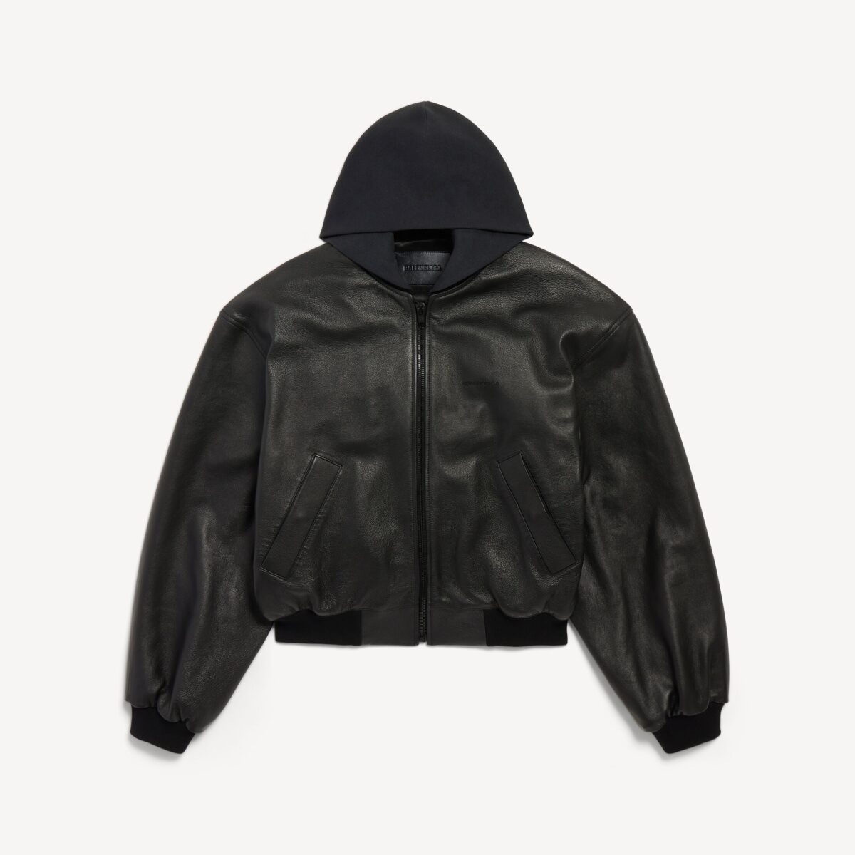 Patched Hooded Jacket