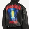 Patched Hooded Jacket