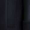 Peacoat with Gold-Tone Buttons Navy Blue Virgin Wool and Cashmere