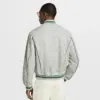 Perforated Leather Tracktop
