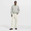 Perforated Leather Tracktop