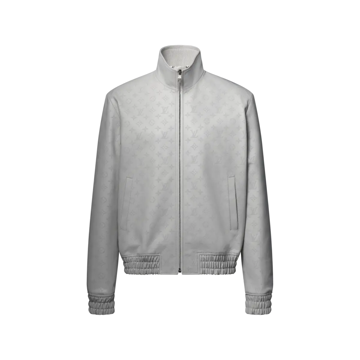 Perforated Monogram Leather Track Top