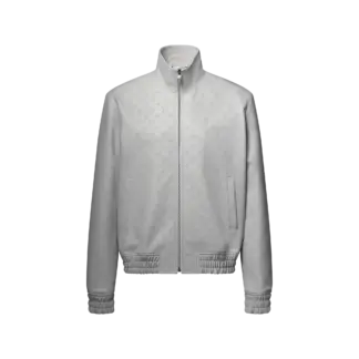 Perforated Monogram Leather Track Top