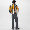 Reconstructed Leather Biker Jacket