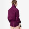 Relaxed Lightweight Lamb Suede Teddy Blouson