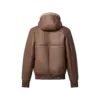 Reversible Hooded Shearling Blouson