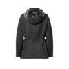 Reversible Knit Mink Hooded Jacket