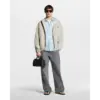 Reversible Leather Hooded Blouson