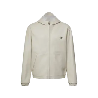 Reversible Leather Hooded Blouson