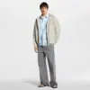 Reversible Leather Hooded Blouson