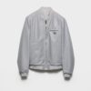 Reversible Nappa Leather Bomber Jacket