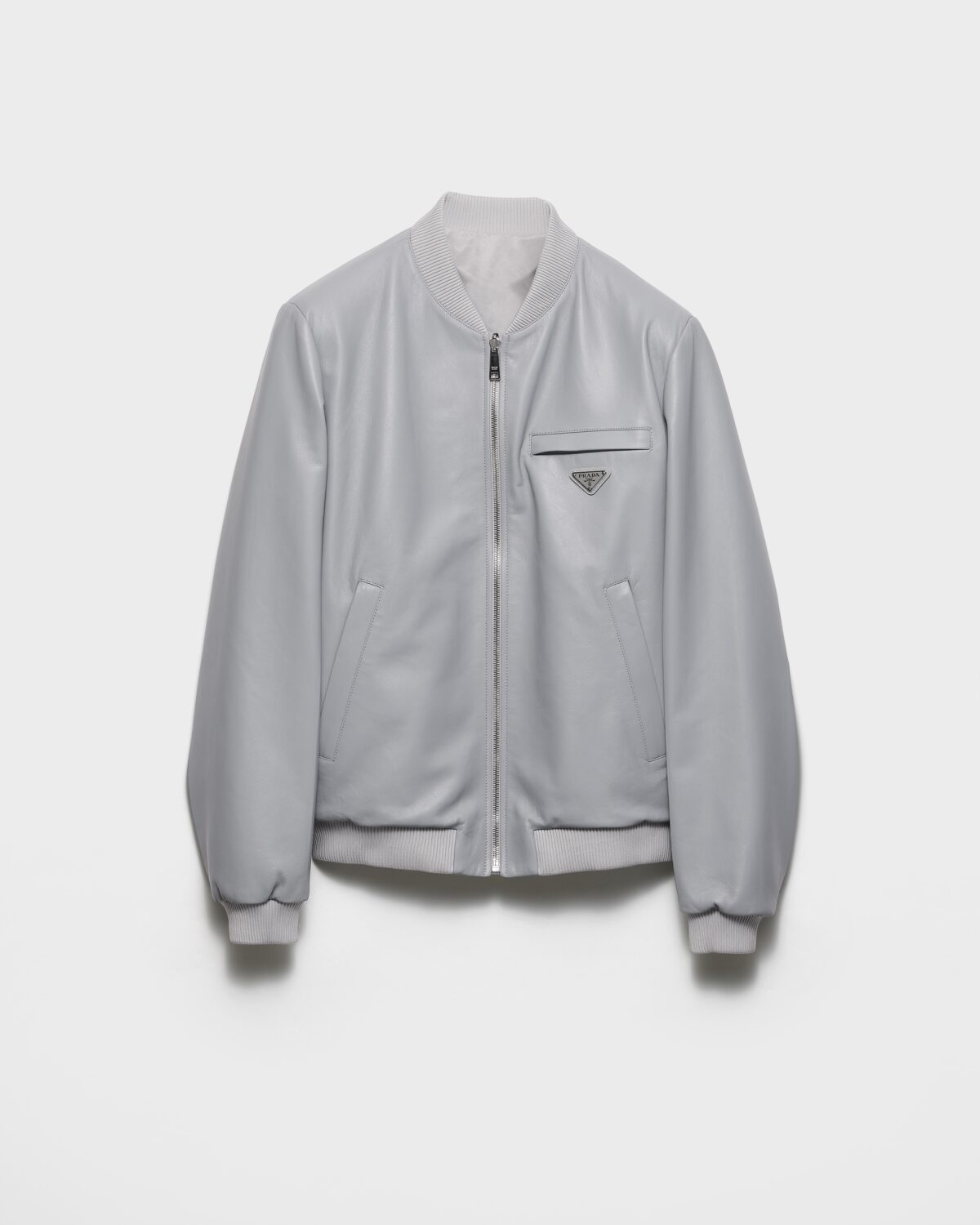Reversible Nappa Leather Bomber Jacket