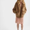 Shearling Bomber Jacket