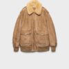 Shearling Bomber Jacket