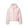Shearling Bomber With Monogram Foil Interior