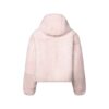 Shearling Bomber With Monogram Foil Interior