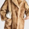 Shearling Caban Jacket